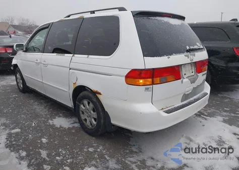2004 Honda Odyssey Ex from USA, damaged, VIN 5FNRL18674B071197